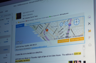 Intégration de Bing dans Outlook Intégration de Bing dans Outlook